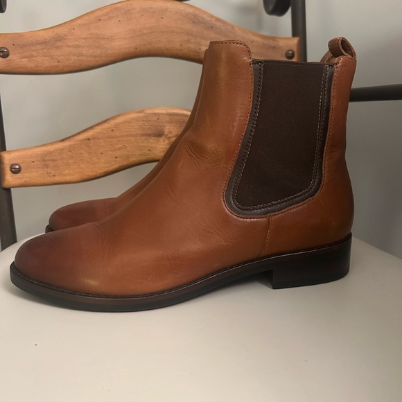 Thursday Boot Company Shoes - Thursday Boot Company Tan Leather Ankle Boots